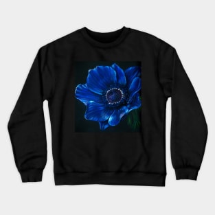 Blue Anemone Crewneck Sweatshirt